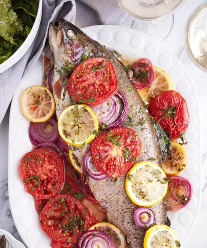 noosa roasted whole trout